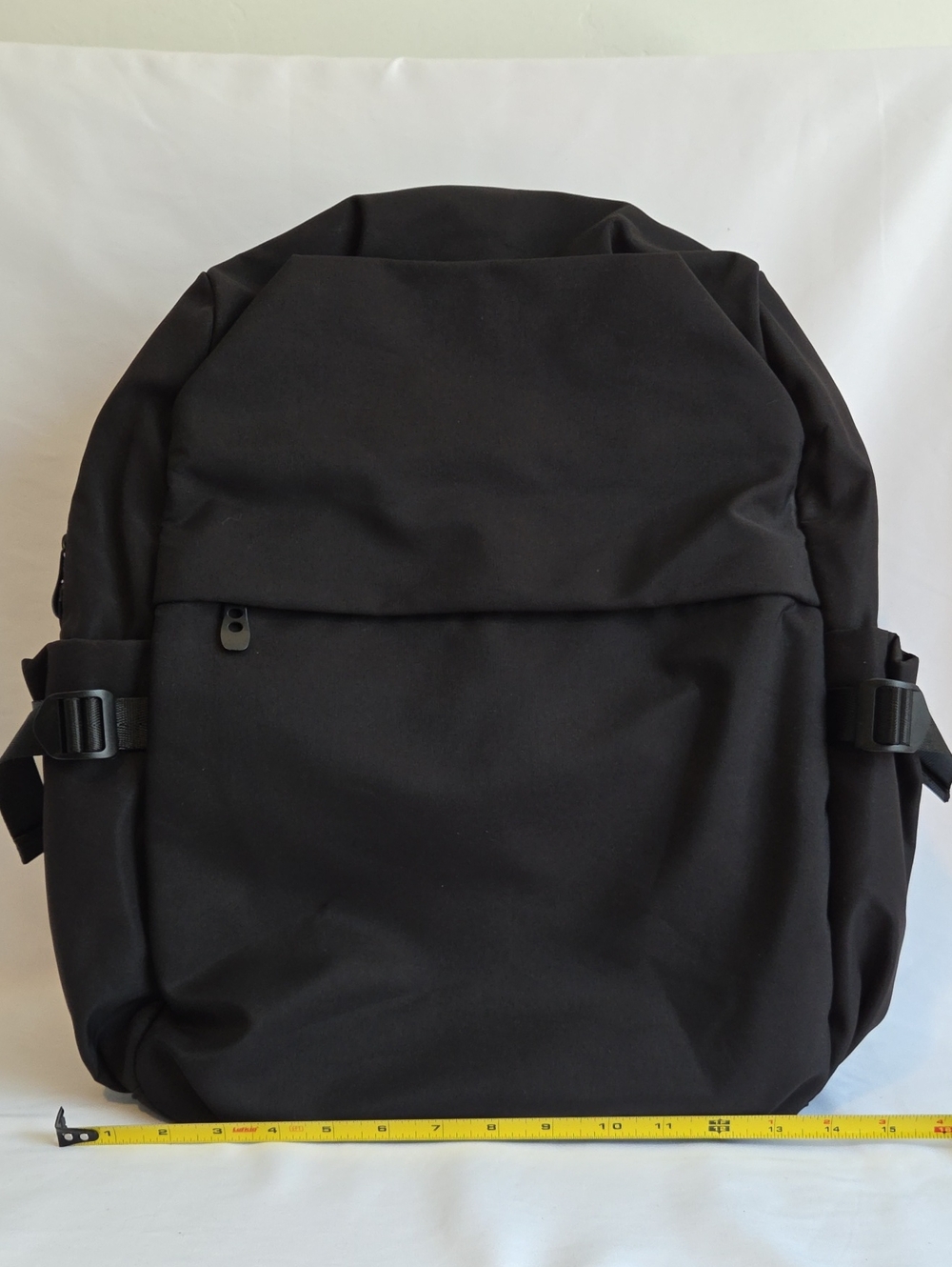 Black Men's Backpack - Minimal Urban Carry